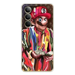 Бренднові Чохли для Realme C73 5G - (PREMIUMPrint) (Mario LV)