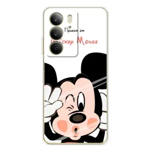 Міккі Маус чохол для Realme C73 5G (AlphaPrint - Мультяшні) (Маус Міккі)