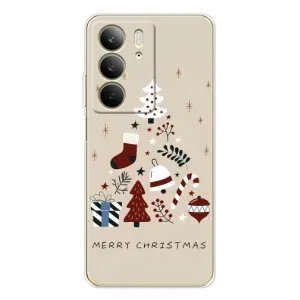 Рождественские, Праздничные Чехлы для С73 5G (Merry Christmas)