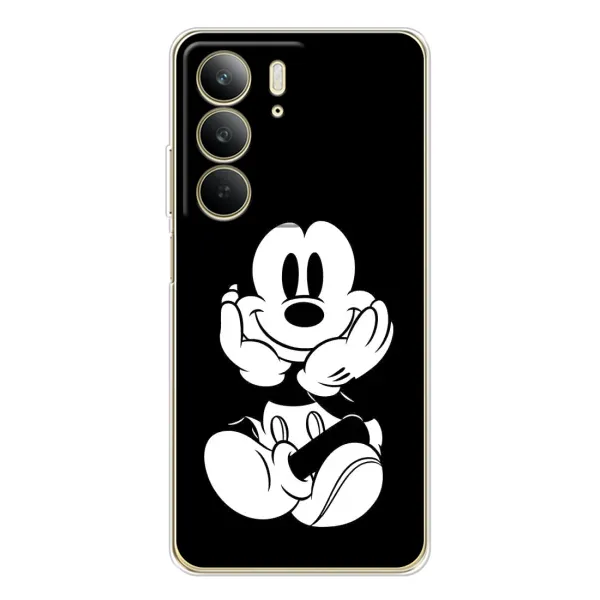 Чохол з принтом «Маус на чорному» для Realme C73 5G Чохол з принтом «Маус на чорному» для Realme C73 5G
