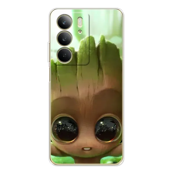Чехол с принтом «Милый Грут» для Realme C73 5G