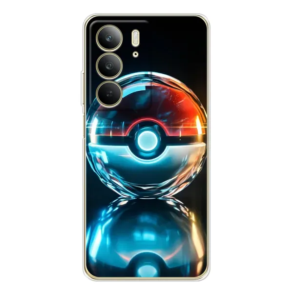 Чохол з принтом «М'яч Пікачу» для Realme C73 5G