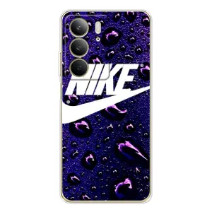 Чехол для Realme C73 5G - с принтом Найк (AlphaPrint) (Найк принт)