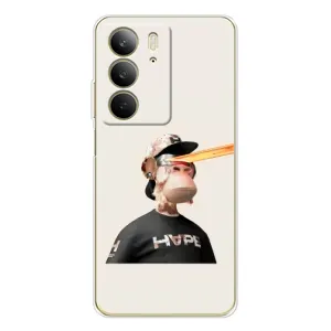 Чехлы с Обезьянами NFT для Realme C73 5G (AlphaPrint) (обезьяна NFT в очках)