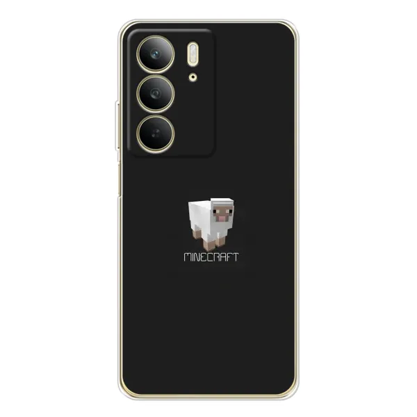 Чохол з принтом «Овечка Майнкрафт» для Realme C73 5G