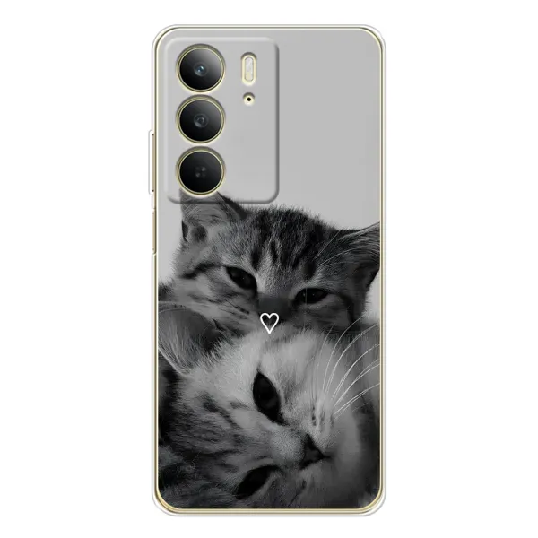 Чохол з принтом «Пара котів» для Realme C73 5G Чохол з принтом «Пара котів» для Realme C73 5G