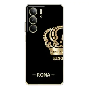 Чехлы для Realme C73 5G (VPrint) - Футбольные клубы (Roma)