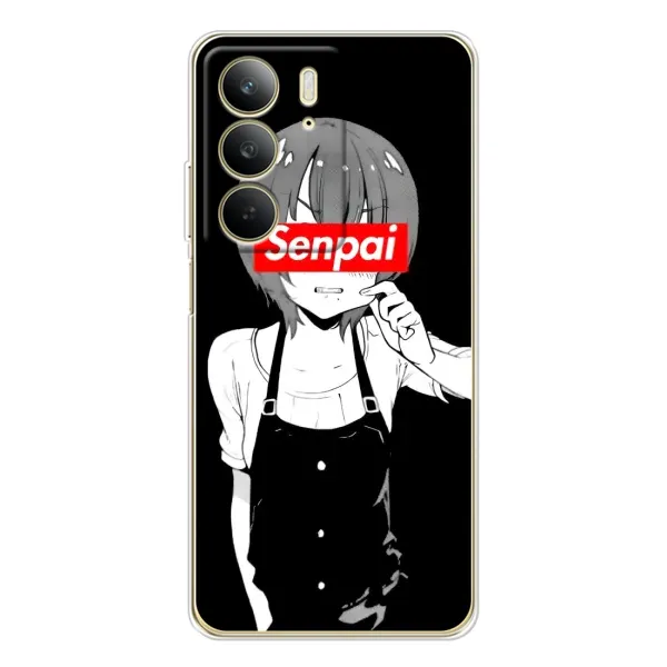 Чехол с принтом «Senpai» для Realme C73 5G