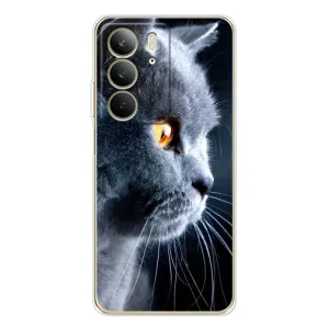 Чохли з Котиками для Realme C73 5G (VPrint) (Сірий Кіт)