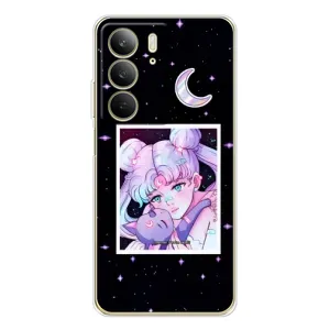 Чехлы Персонажи Аниме Наруто для Realme C73 5G (AlphaPrint) (Сейлор Мун)