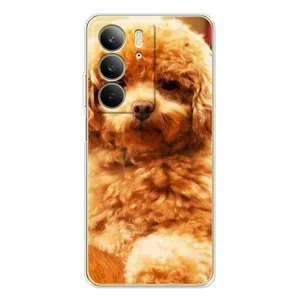 Чехлы с собаками для Realme C73 5G (VPrint) (Щенок Бишон)