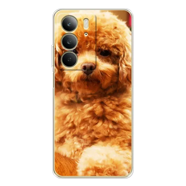 Чехол с принтом «Щенок Бишон» для Realme C73 5G Чехол с принтом «Щенок Бишон» для Realme C73 5G