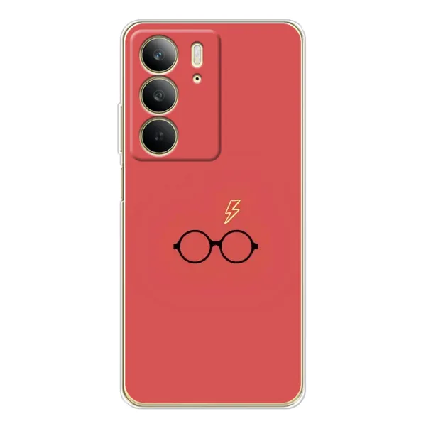 Чехол с принтом «шрам и очки» для Realme C73 5G