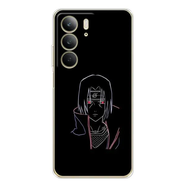 Чехол с принтом «силуэт Итачи» для Realme C73 5G