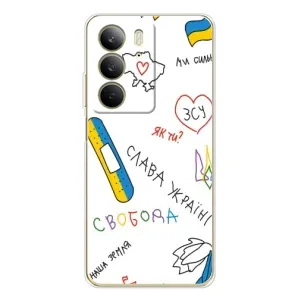 Чохли (Доброго вечора, ми за України) для С73 5G (AlphaPrint) (Стикер)