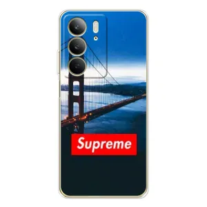 Чехол для Realme C73 5G с картинкой Supreme (AlphaPrint) (Стиль Supreme)