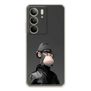 Чехлы с Обезьянами NFT для Realme C73 5G (AlphaPrint) (стильная обезьяна NFT)