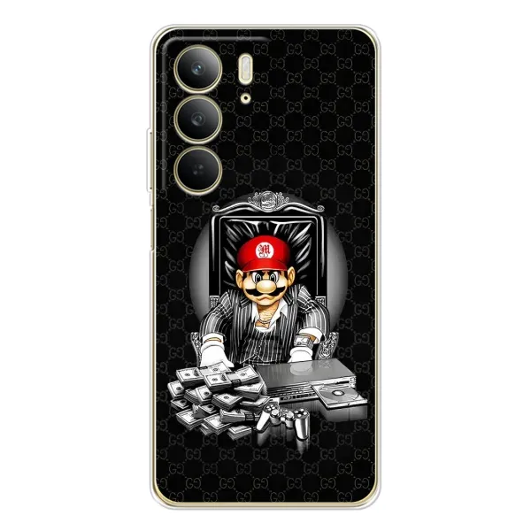 Чехол с принтом «Супер Марио» для Realme C73 5G