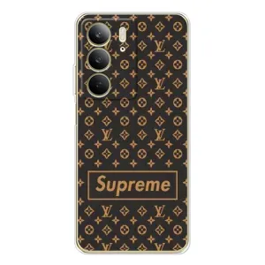 Чехол для Realme C73 5G с картинкой Supreme (AlphaPrint) (Supreme LV)