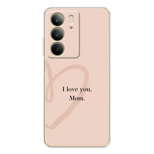 Чехол с принтом «Сердце маме» для Realme C73 5G Чехол с принтом «Сердце маме» для Realme C73 5G