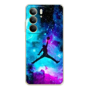 Чехлы для Realme C73 5G - с картинкой JORDAN (AlphaPrint) (Яркий Джордан)