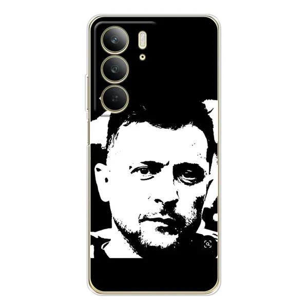 Чехол с принтом «Зеленский АРТ» для Realme C73 5G