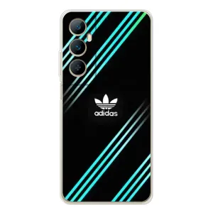 Чохли Адидас для Realme C75 (AlphaPrint) (Адідас з полосами)