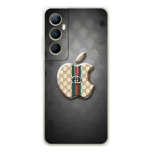 Чохли GUCCI для Реалмі С75 (AlphaPrint) (Apple gucci)