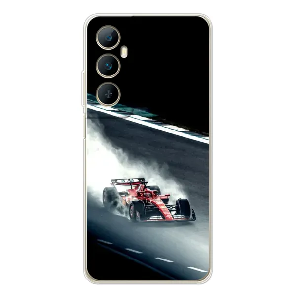 Чехол с принтом «Болид гоночный» для Realme C75