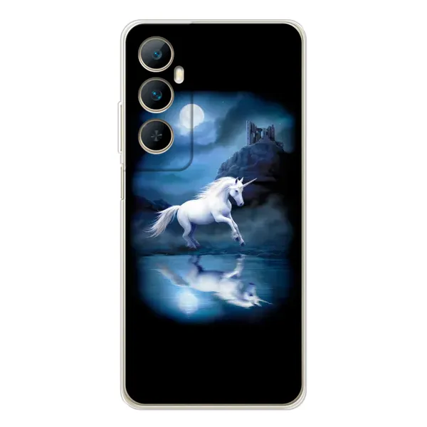 Чехол с принтом «Единорог» для Realme C75