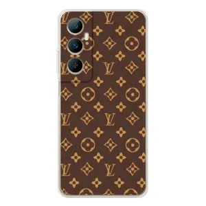 Чехлы Луи Витон для Realme C75 (AlphaPrint - LOUIS VUITTON) (фон LOUIS VUITTON)