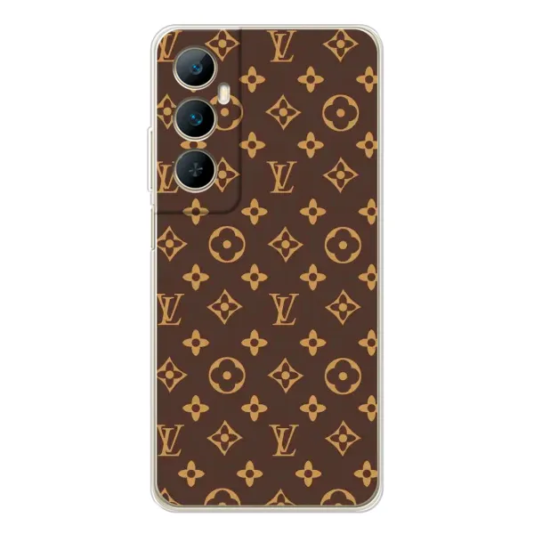 Чехол с принтом «фон LOUIS VUITTON» для Realme C75