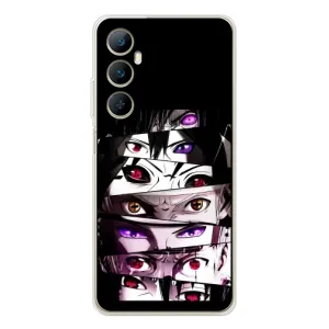 Чохли Персонажі Аніме Наруто для Realme C75 (AlphaPrint) (Очі Anime)