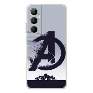 Чохли з героями Марвел Realme C75 (VPrint) (Команда А)