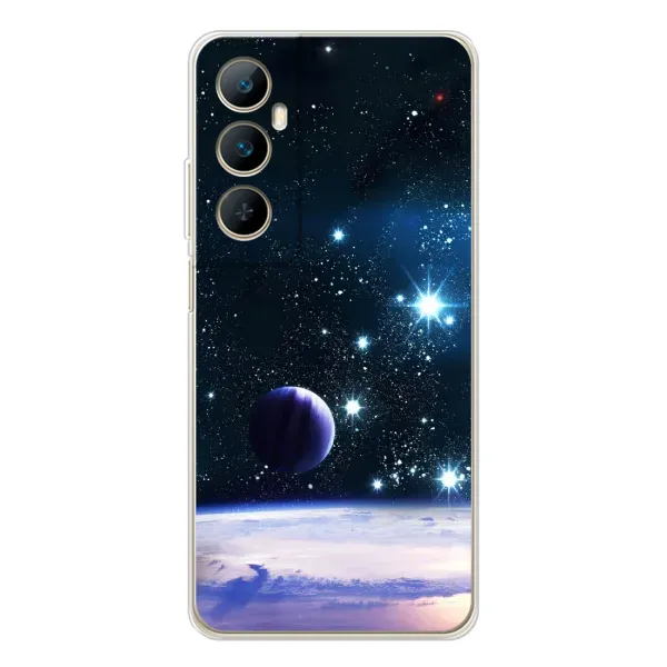 Чохол з принтом «Космічний вид» для Realme C75