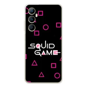 Чехол Гра в кальмара для Realme C75 (Паттерн Игра кальмара)