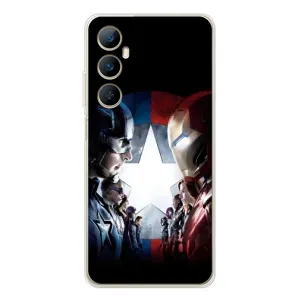 Чохли з героями Марвел Realme C75 (VPrint) (Марвел стайл)