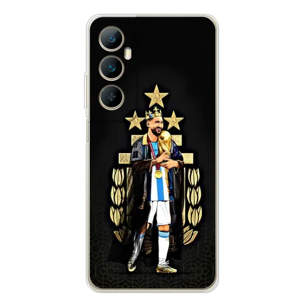 Чохол з принтом «Мессі Король» для Realme C75