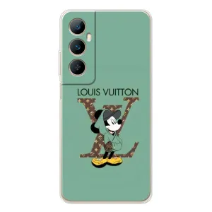 Чехлы Луи Витон для Realme C75 (AlphaPrint - LOUIS VUITTON) (Микки Маус LV)