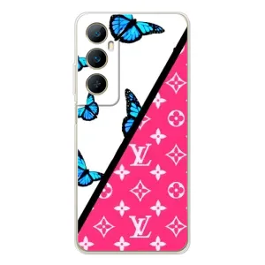 Бренднові Чохли для Realme C75 - (PREMIUMPrint) (Мода LV)