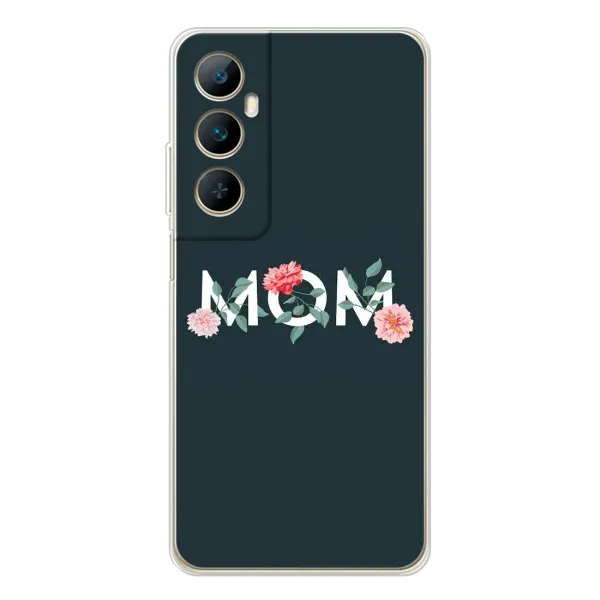 Чохол з принтом «Mom дизайн» для Realme C75