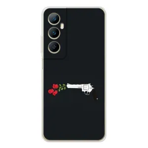 Чехлы (ART) Цветы на Realme C75 (VPrint) (Неочікувані квіти)