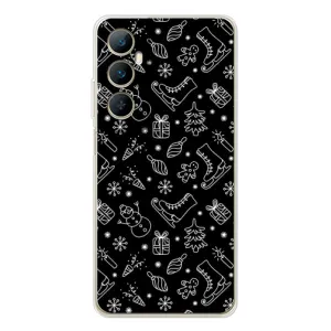 Новорічні, Святкові Чохли для Realme C75 - 2024 год (Новорічний фон)
