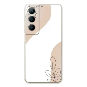 Чехол с принтом «Нюдовая веточка абстракция» для Realme C75