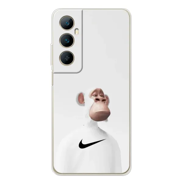 Чехол с принтом «обезьяна NFT Nike» для Realme C75