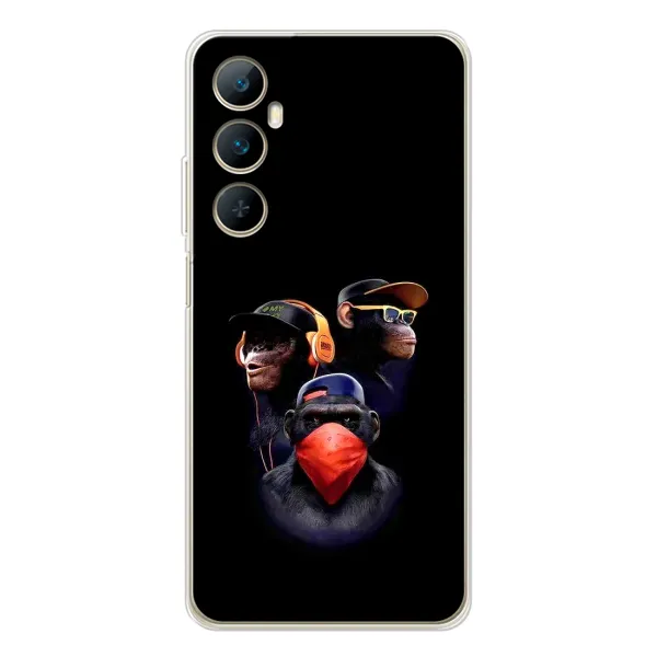 Чохол з принтом «Три мавпи» для Realme C75 Чохол з принтом «Три мавпи» для Realme C75