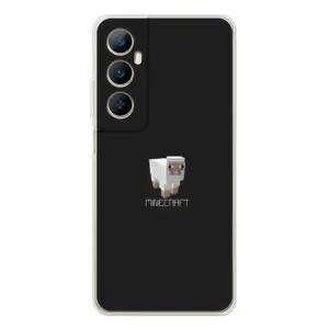 Чохол Майнкрафт на Realme C75 (AlphaPrint) Minecraft (Овечка Майнкрафт)