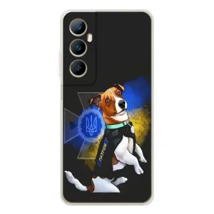 Чехлы с картинкой собаки Патрон для Realme C75 (AlphaPrint) (Патрон собачка)