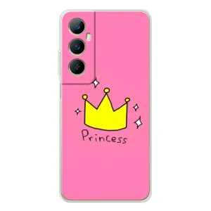 Чохол з картинкою (Стильні) Реалмі С75 - (AlphaPrint) (Princess)
