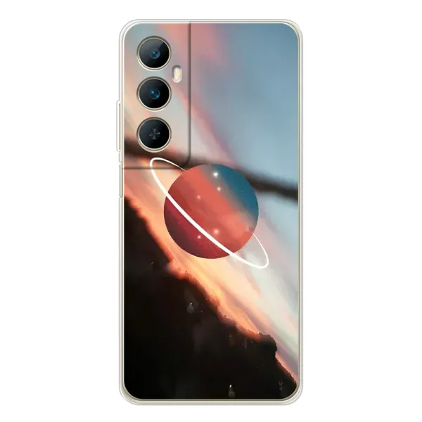 Чохол з принтом «Сатурн» для Realme C75